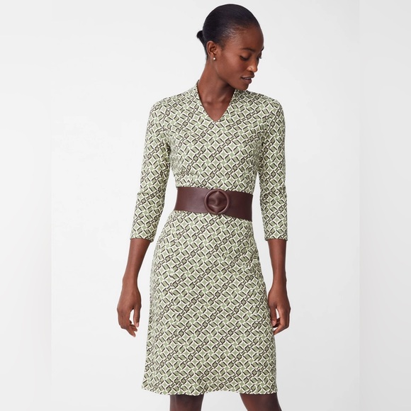 J. McLaughlin Ivana Dress in Ivory size Medium - Picture 6 of 9